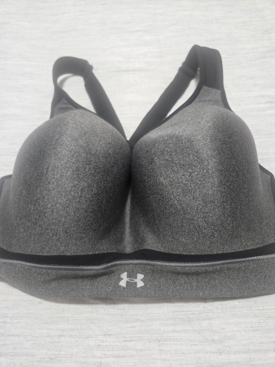 Under Armour Other - Under Armour Women's Charcoal Gray Molded Sports Bra with Logo